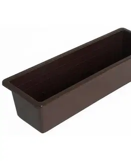 DK Plast Truhlík plastový hnědý 40 cm, 40 cm