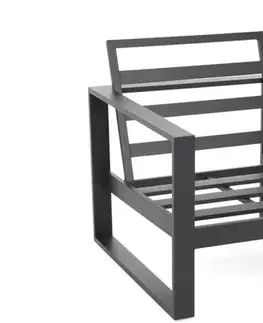 Zahradní sedací souprava 4 ks hliník