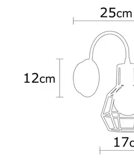 Nástěnná lampa Kapadokya - N-1160