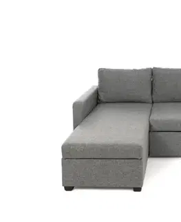 Rohová rozkládací pohovka Kado - Light Grey