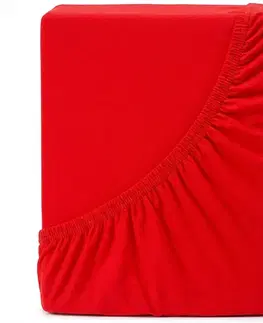 4Home Jersey prostěradlo IDEAL jahodová, 140–160 x 200 cm, 140–160 x 200 cm