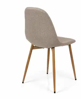 Jídelní židle LARS latté, 4 ks
