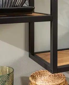 Nástěnný regál ATALANTA 90 cm Dekorhome