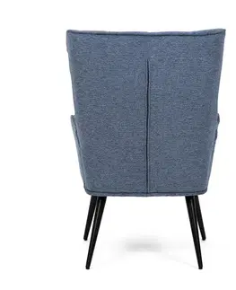 Relaxační křeslo 315 BLUE2, tmavě modrá