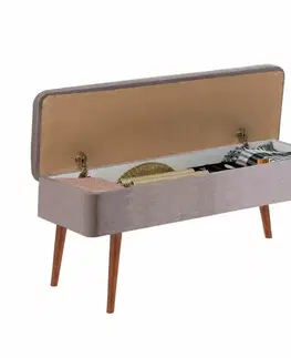 Lavice Vina 2 Grey and Walnut