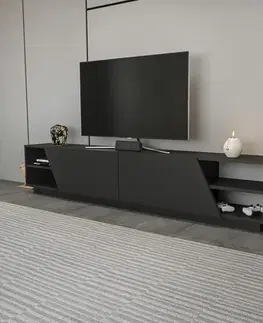 Televizní stolek Rhodes Anthracite