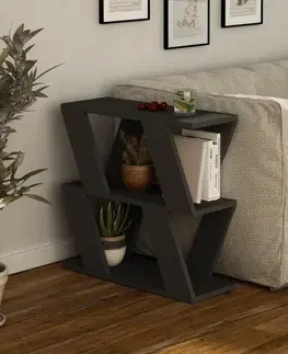 Odkládací stolek / Příruční stolek Lazena - Anthracite