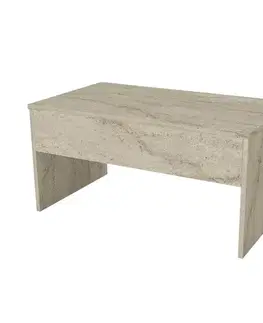 Konferenční stolek Akilli Travertine