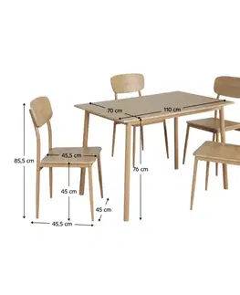 Jídelní set 4+1 LAMIR Tempo Kondela