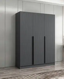 Šatní skříň Kale Anthracite - 2287