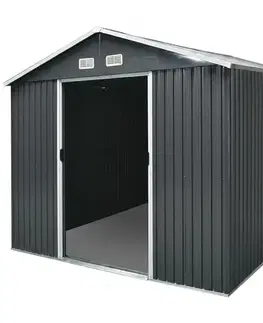Avenberg Zahradní domek na nářadí 1,96 × 2,58 m SD-X68E-H170, antracit, 2 x 2,6 cm