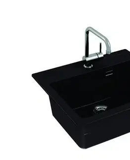 Alveus Granitový dřez ATROX 30 Barva: Černá