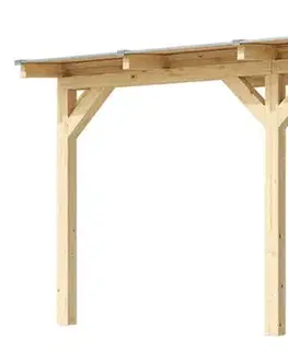 Dřevěná zahradní pergola 672 Weka
