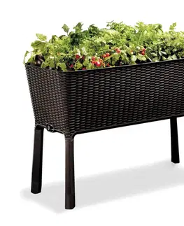 KETER Květináč SIMPLE GROW | hnědá