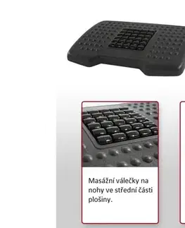 Kancelářská masážní podnožka T554