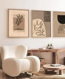 Dekorativní rámovaný obraz z MDF (3 kusy) Huhu260 - 50 x 70
