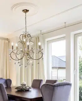 Závěsná lampa AURORA 5xE14 lustr Candellux
