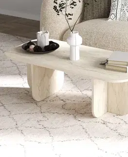 Konferenční stolek Becaj - Travertine