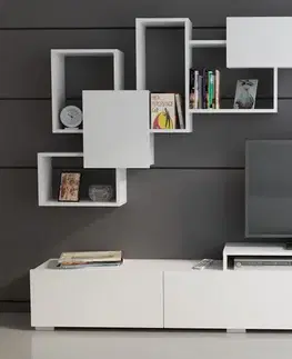 TV stěna / Sestava pod TV Amor - White