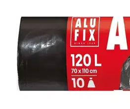 ALUFIX - Pytle na odpad 120/10 černé