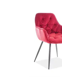 Jídelní křeslo CHERRY VELVET Signal