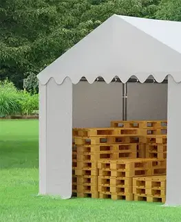 Skladový stan 3x4m bílá KLASIK