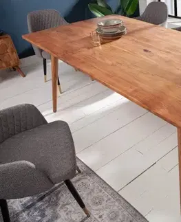 Estila Stylový masivní jídelní stůl Mozaika 200cm akácie