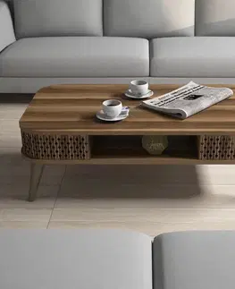 Konferenční stolek Eylül - Walnut