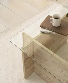 Konferenční stolek New Escape Travertine