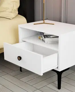 Noční stolek Lizbon 535 - White