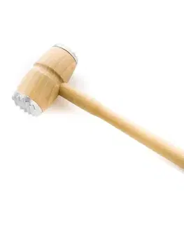 BANQUET Palička dřevěná na maso BRILLANTE 30 cm, okovená