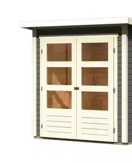 Dřevěný zahradní domek STOCKACH 2 Lanitplast