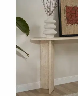 Odkládací stolek Sira Travertine