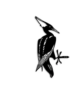 Zahradní dekorace Bird On The Branch 10 - Black