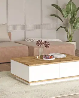 Konferenční stolek Atlantic Pine White