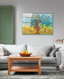 Dekorativní obraz z tvrzeného skla UV-211 70 x 100