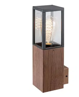 Rabalux 7195 venkovní nástěnná lampa s dřevěnými  prvky Wales