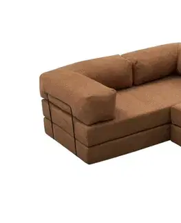 Rohová sedací souprava Comfort Mini - Brown