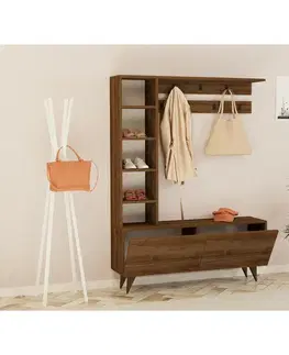 Předsíňová sestava Hale Walnut