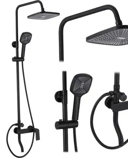 REA Sprchový set STORM BLACK MATT REA-P9532
