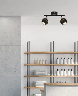 LED pásek Boni 2x3W GU10 černý - POSLEDNÍ KUS