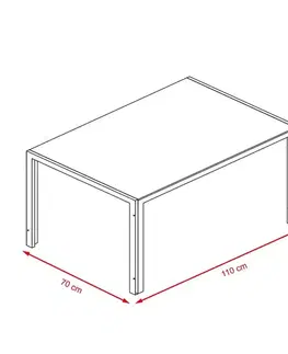 Jídelní set pro 4 osoby AXIS, černá