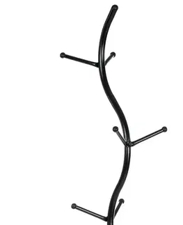 Kovový věšák 80003-09 BK Bork černý mat, 181 cm