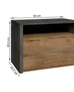Noční stolek MONTANA SN Tempo Kondela