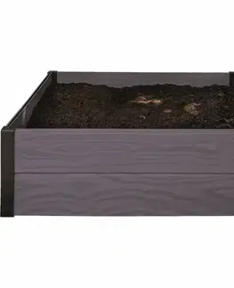 Keter záhon Maple 106 x 106 x 32 cm, šedá