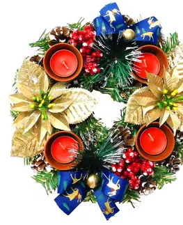 PROHOME - Věnec adventní dekorační 27cm