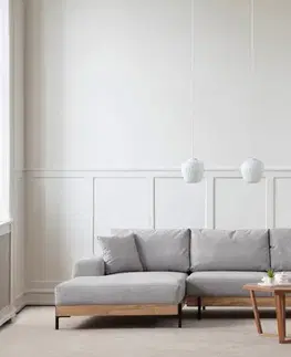 Rohová sedací souprava Eti Oak Left - Grey