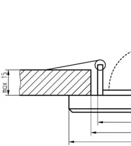 Čtvercové skleněné stropní svítidlo, černé SS-13