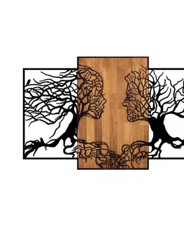 Dekorativní dřevěný doplněk na zeď Tree Love - 312