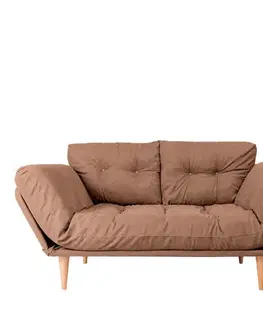 Trojmístná rozkládací pohovka Nina Daybed - Light Brown GR102